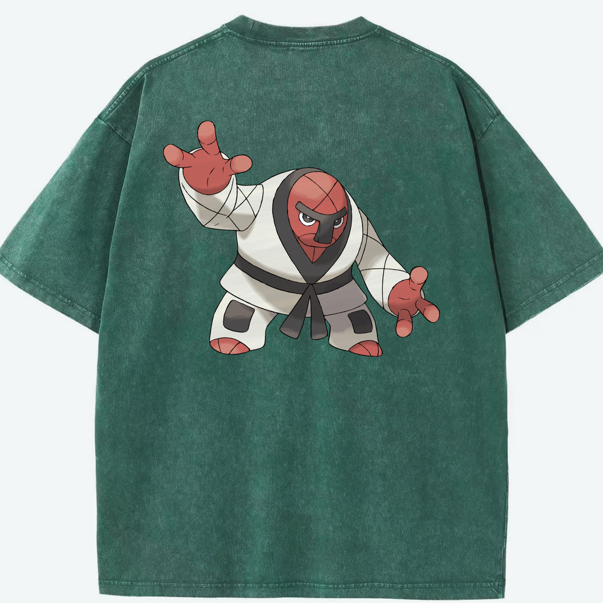 （画像用） ポケットモンスター Pokémon 綿100% ヴィンテージ風 半袖Tシャツ（背面プリント）